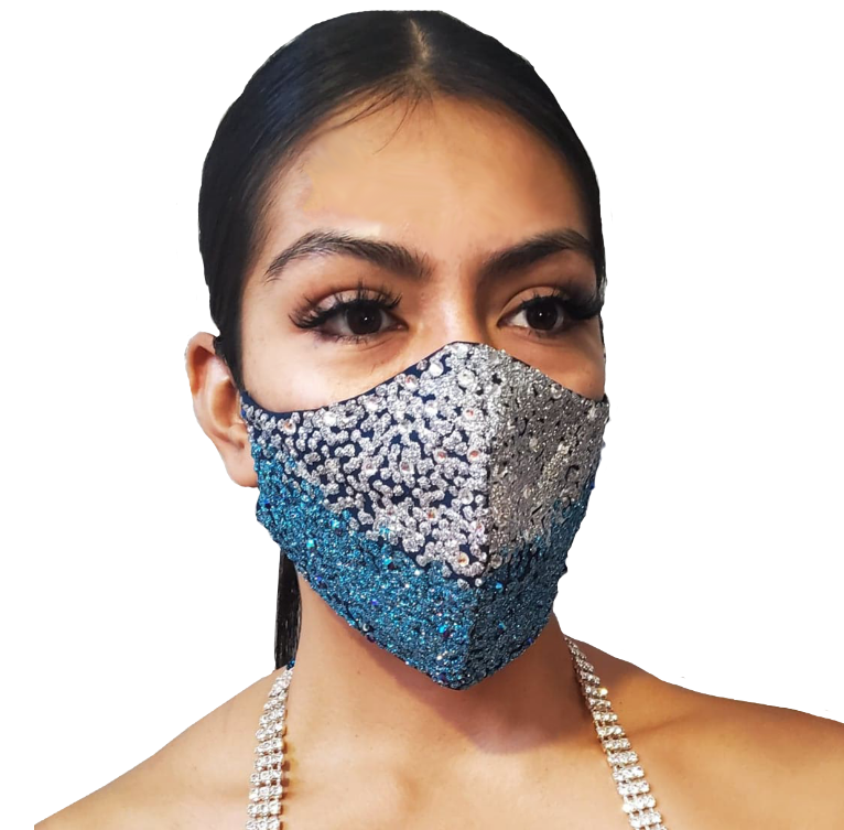 Competition Face Mask - Blue