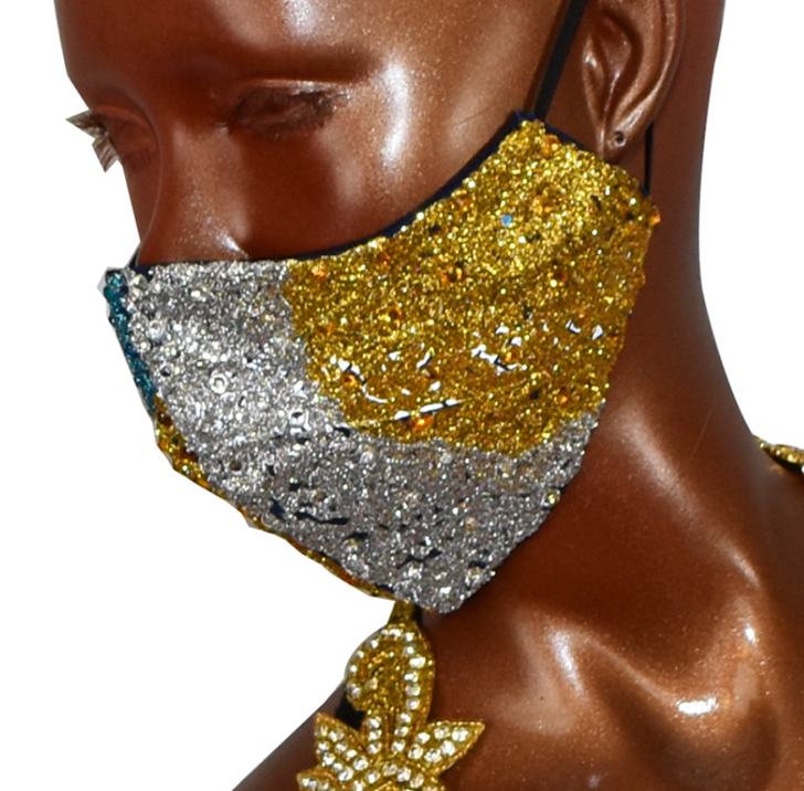 Competition Face Mask - Gold